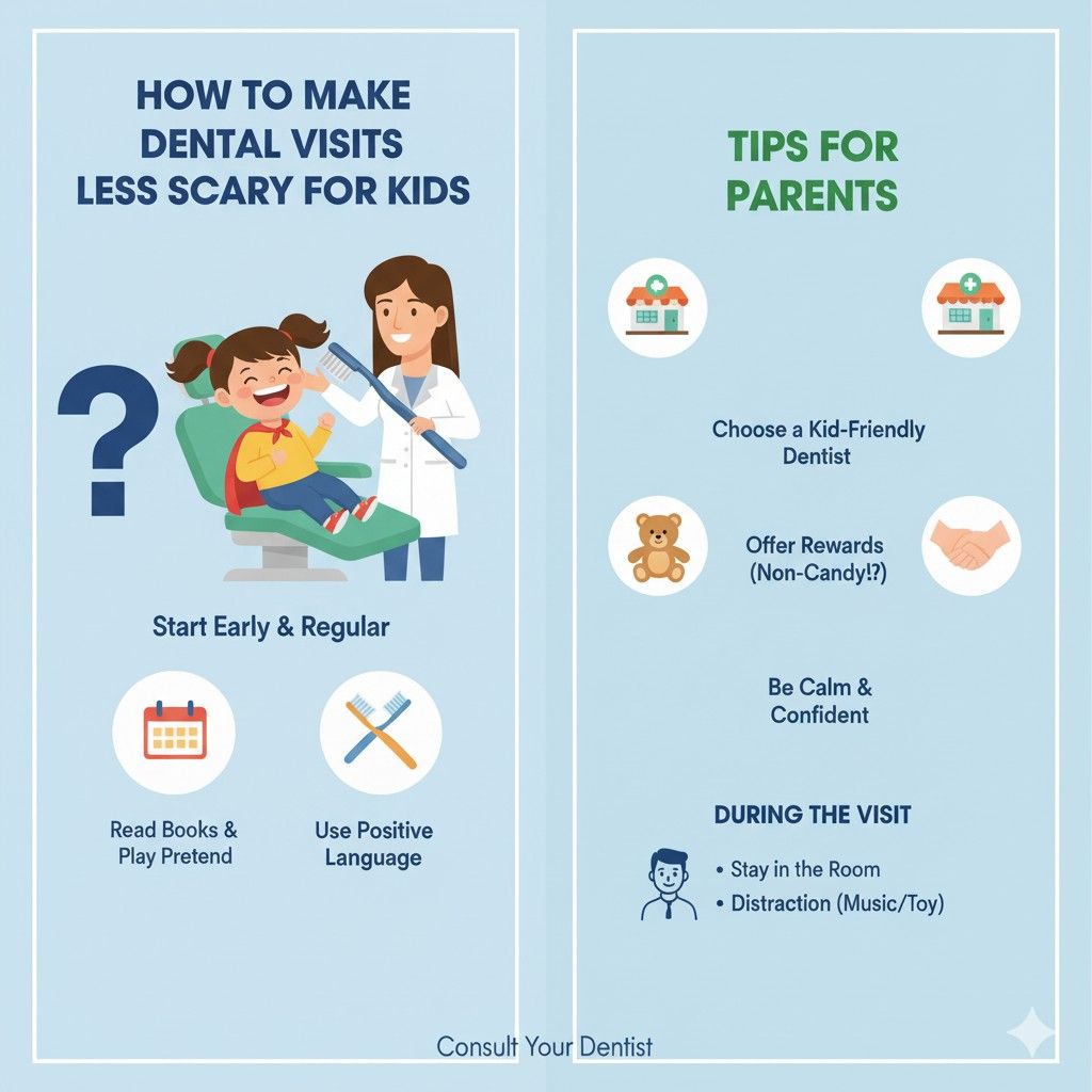 Dental Visits Less Scary for Kids