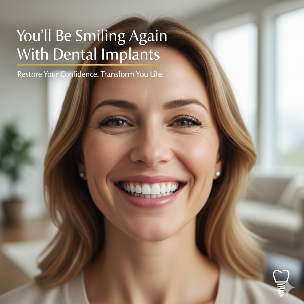 You’ll Be Smiling Again With Dental Implants