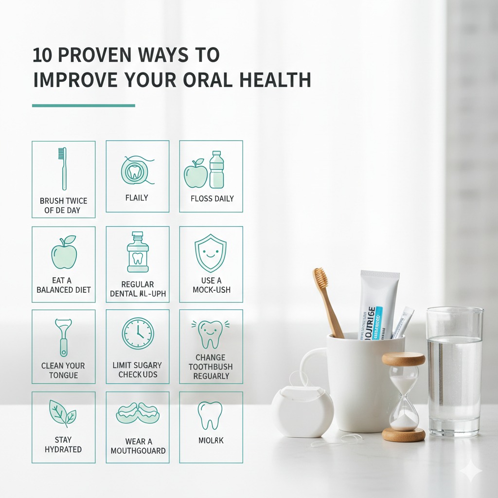 10 Proven Ways to Improve Your Oral Health